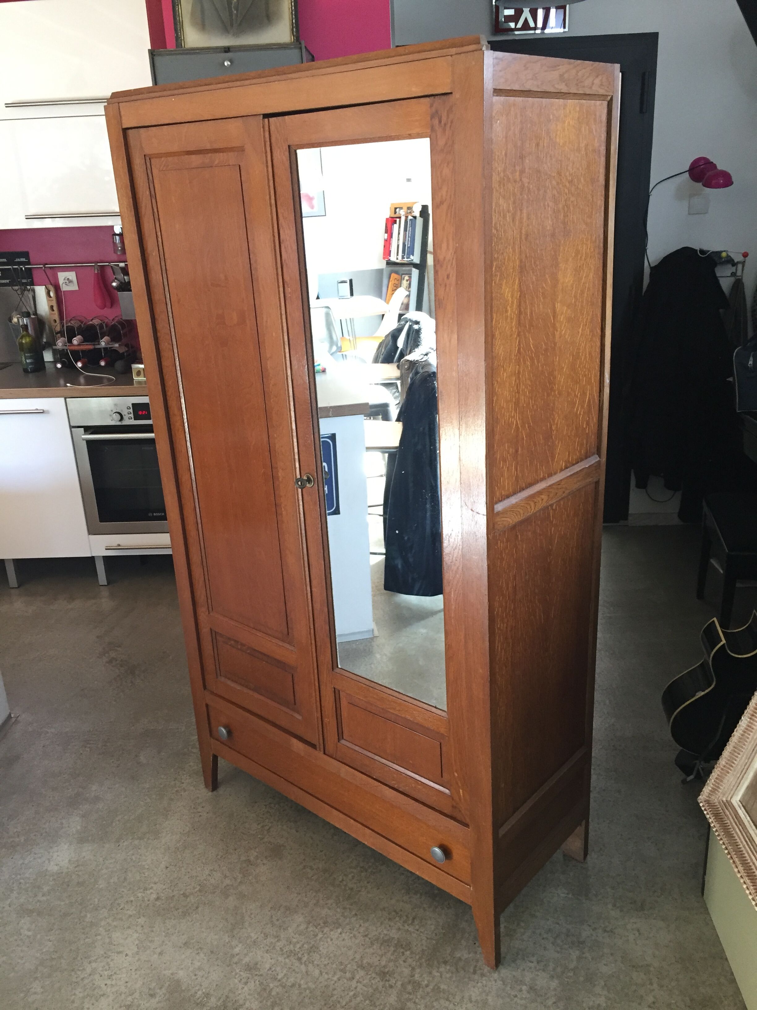 Art Deco compass cabinet