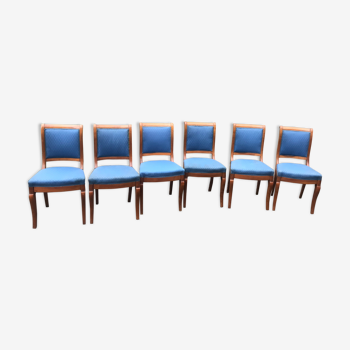 Series of 6 board chairs