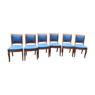 Series of 6 board chairs