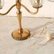 Large Size Art Decò Murano Glass Table Lamp, 1940