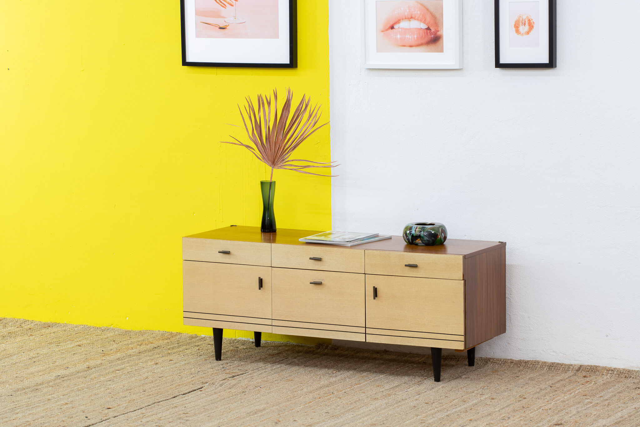 Vintage Scandinavian Enfilade – 120 cm