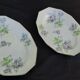 2 porcelain oval dishes