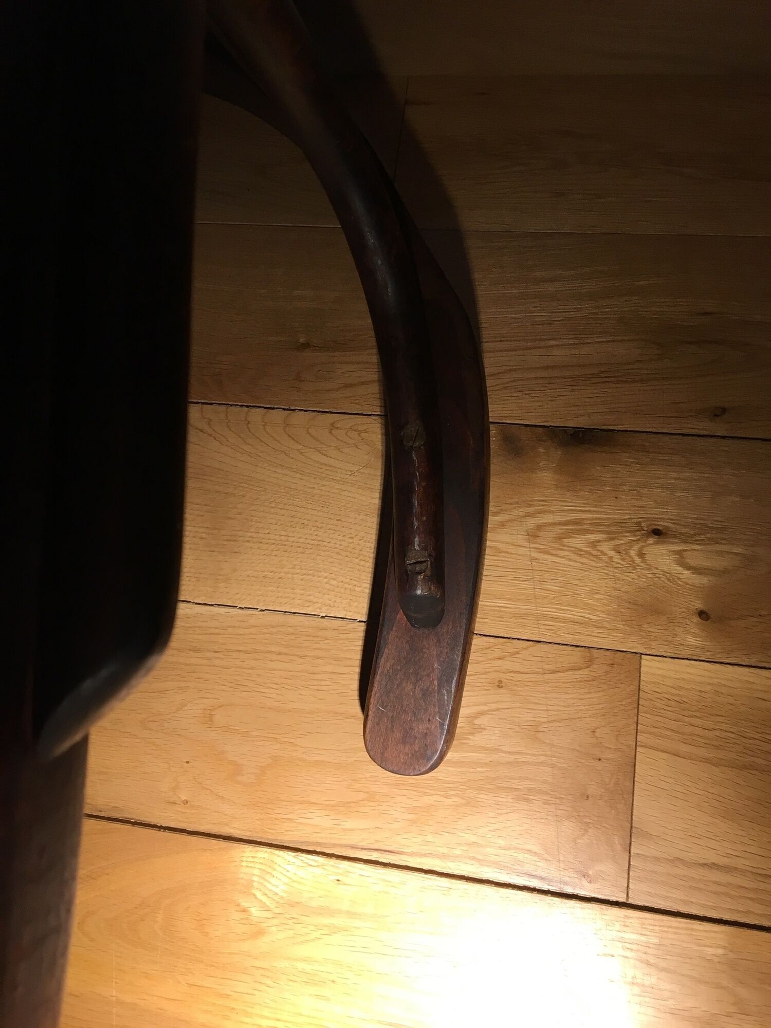 Armchair of workshop stamped Walter Baumann n * 22 - 1930