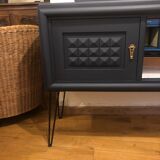 Art Deco blue sideboard