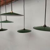 Set of antique lamps