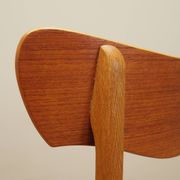 4 chaises danoises, années 1970