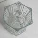 Exagon space age vase 1960 molded glass
