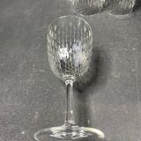 6 baccarat water glasses paris service