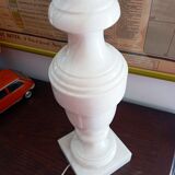 Antique marble lamp foot