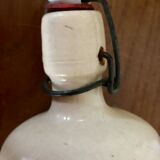 Glazed stoneware bottle