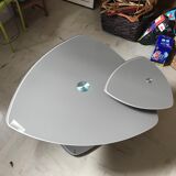 Double tray double tray coffee table