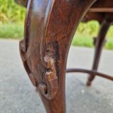 Pair of antique Chinese carved mahogany armchairs, circa 1960s