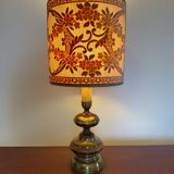 60s floral lampshade