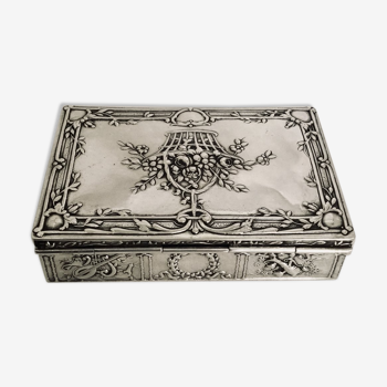 Louis XVI style silver box