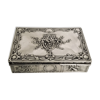 Louis XVI style silver box