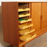 Vintage cabinet | Danish design | sliding doors | Gunni Omann | 180 cm