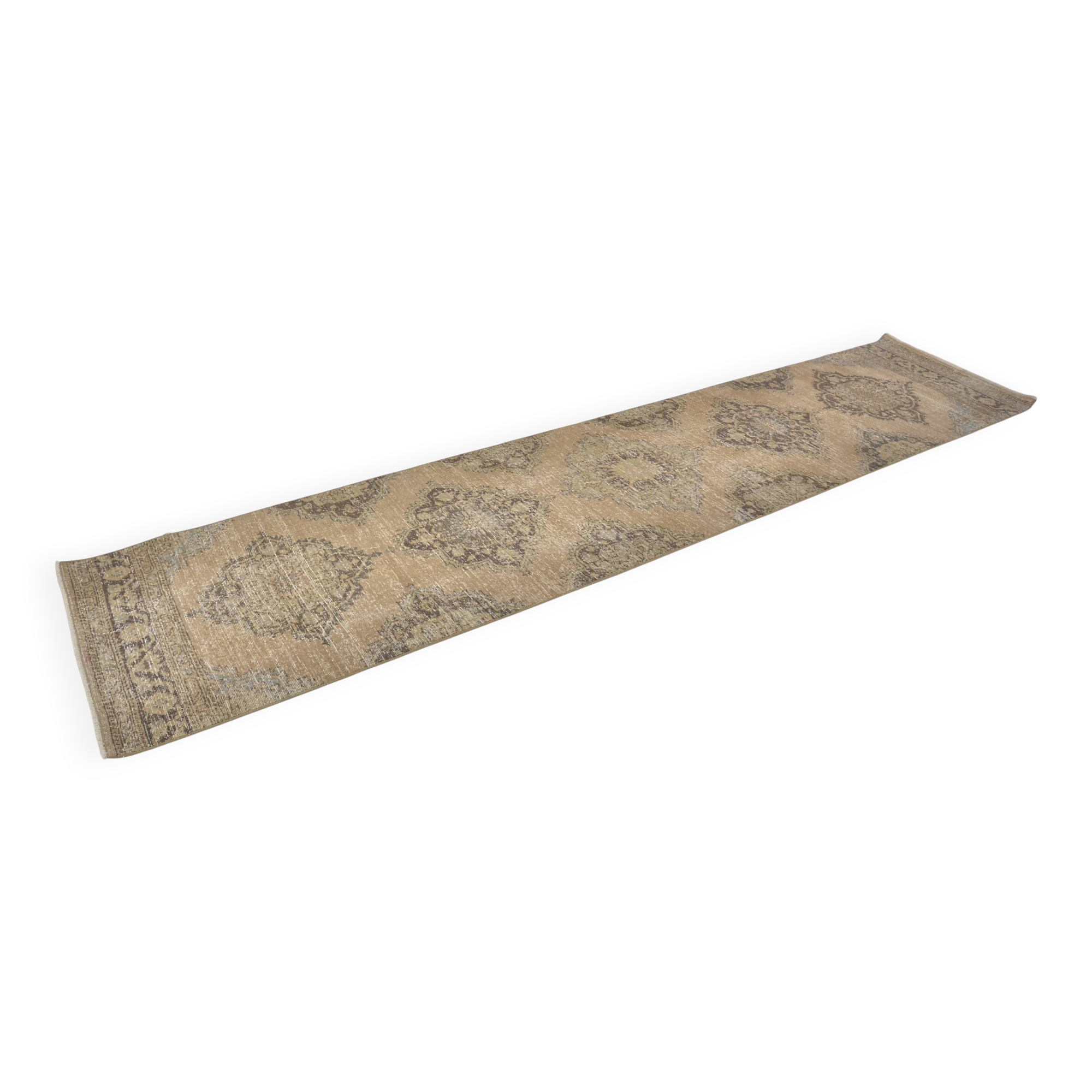 Oushak Anatolian Hallway Runner Rug