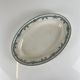 Oval ironstone plate model "Laurels" by Moulins des Loups - Hamage, 1900