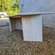 Travertine coffee table