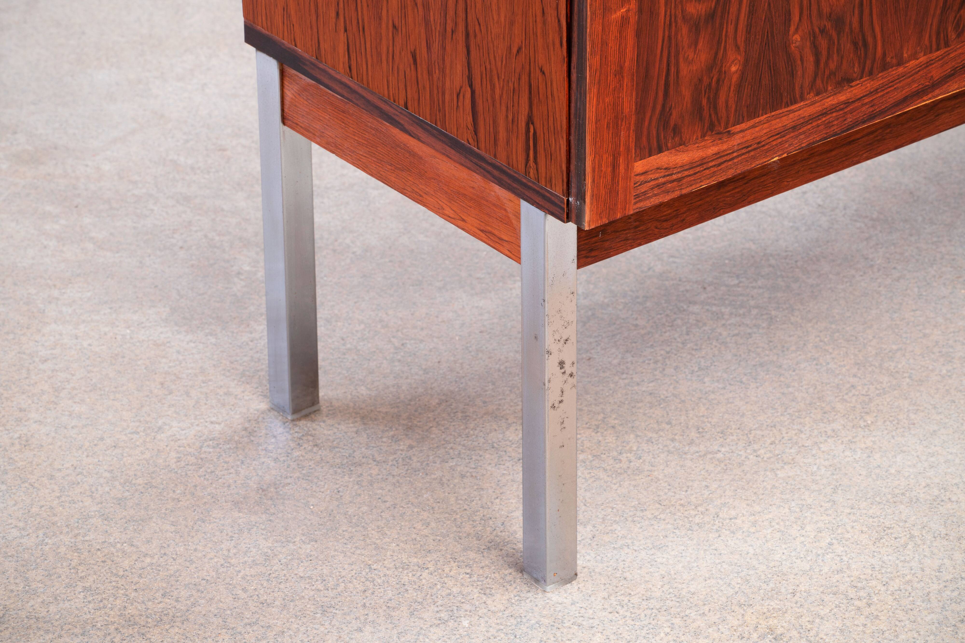 Vintage Scandinavian rosewood sideboard 1960