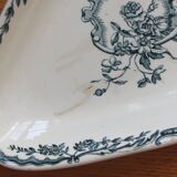 Small ramekin in iron earthenware "Trianon" model from Salins
