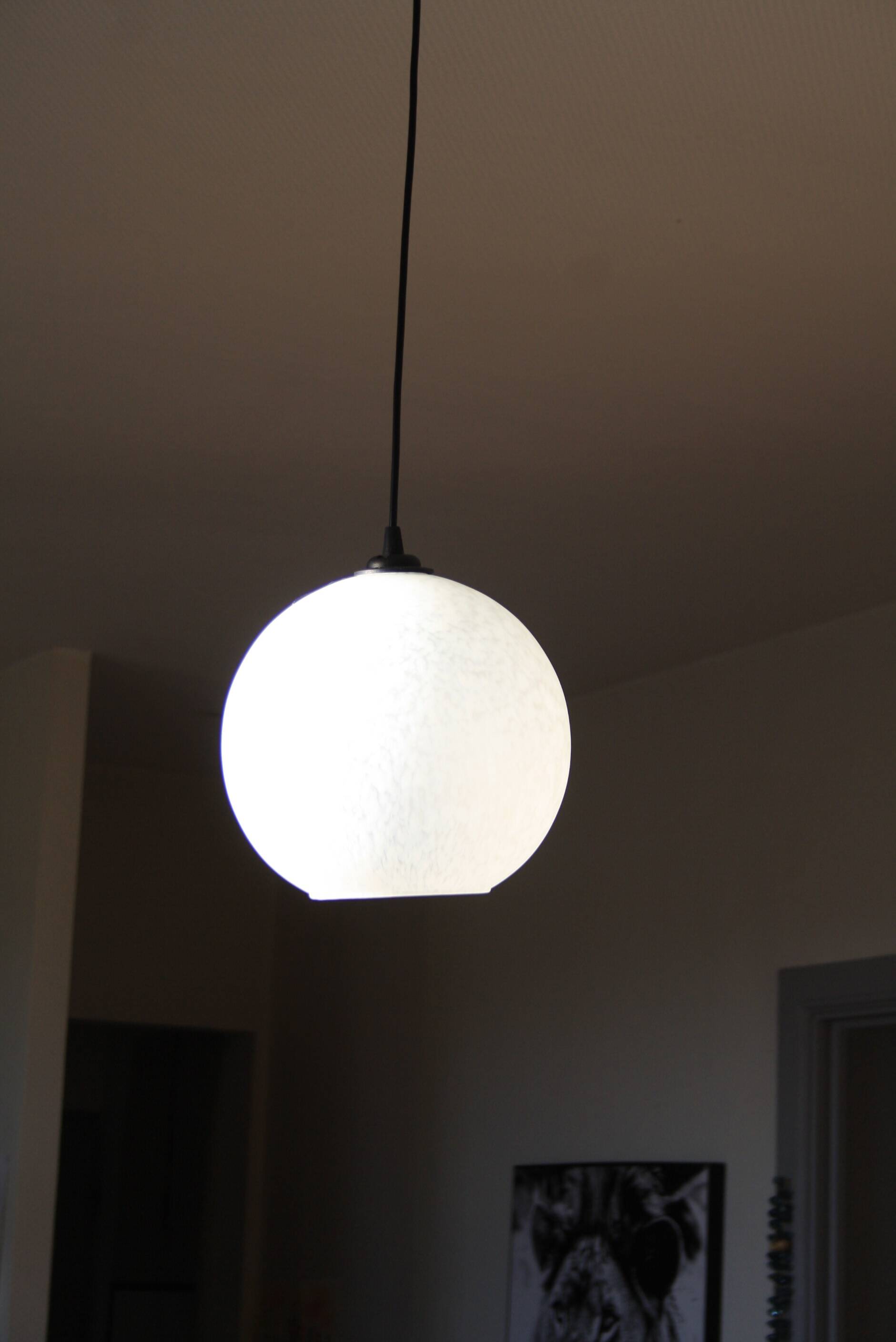 XXL Clichy globe glass pendant light