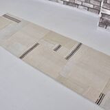 Vintage Decorative Hemp Kilim Runner sku3832