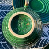 4 vintage Art Deco cups