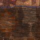 3x7 Brown Hot Pink Turkish Vintage Runner Rug, 92x227Cm