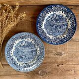 3 dinner plates “Royal Tudor Ware” England