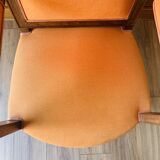 Orange armchair