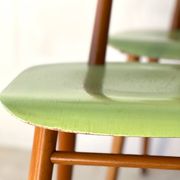 Chaises de salle à manger par TON, ensemble de 4
