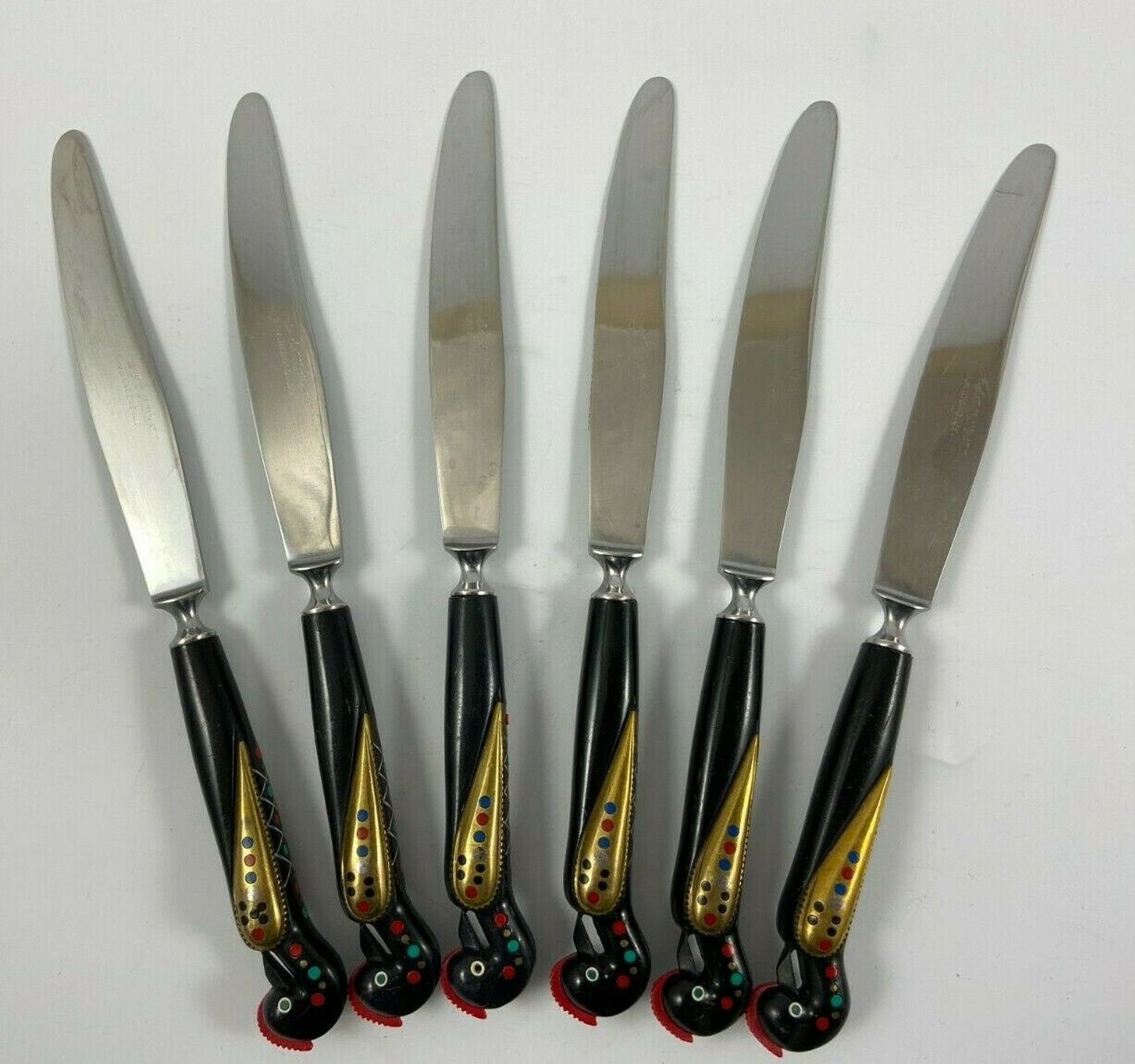 Menagere s&a haddad jezzine stainless steel40 pieces original box set 1960