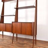 Mid-Century Teak Wall Unit „Panto” from Einar Raknes & Sønner Møbelfabrikk
