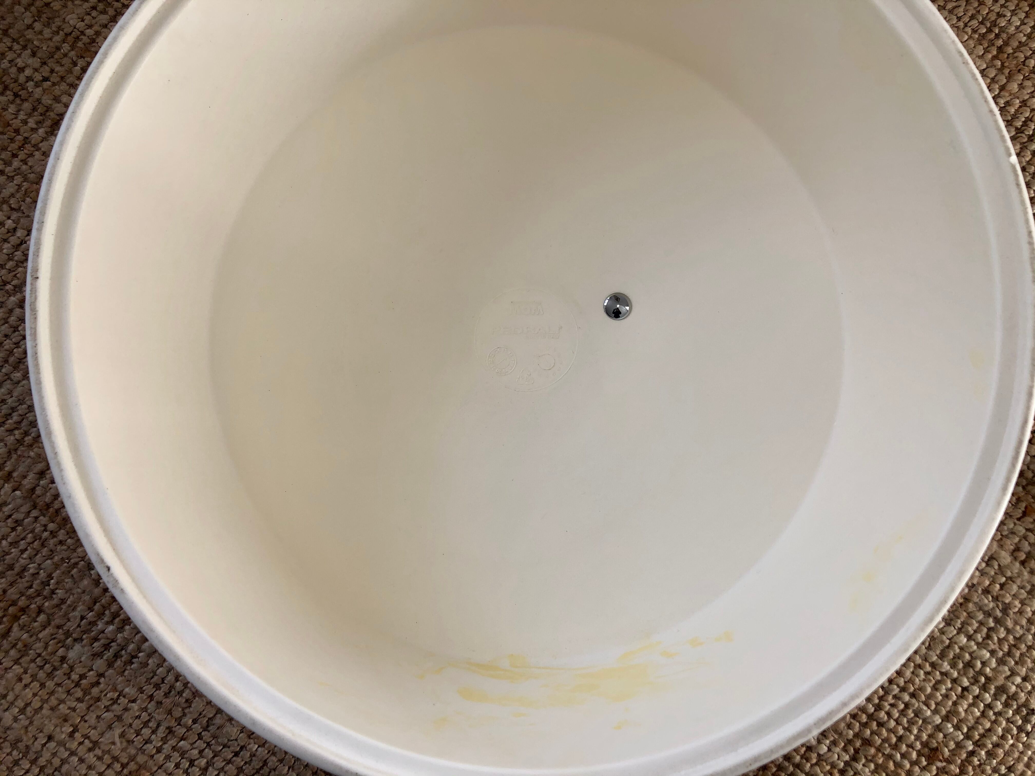 Pedrali WoW design design Claudio Dondoli coffee table - Marco Pocci Polyethylene white