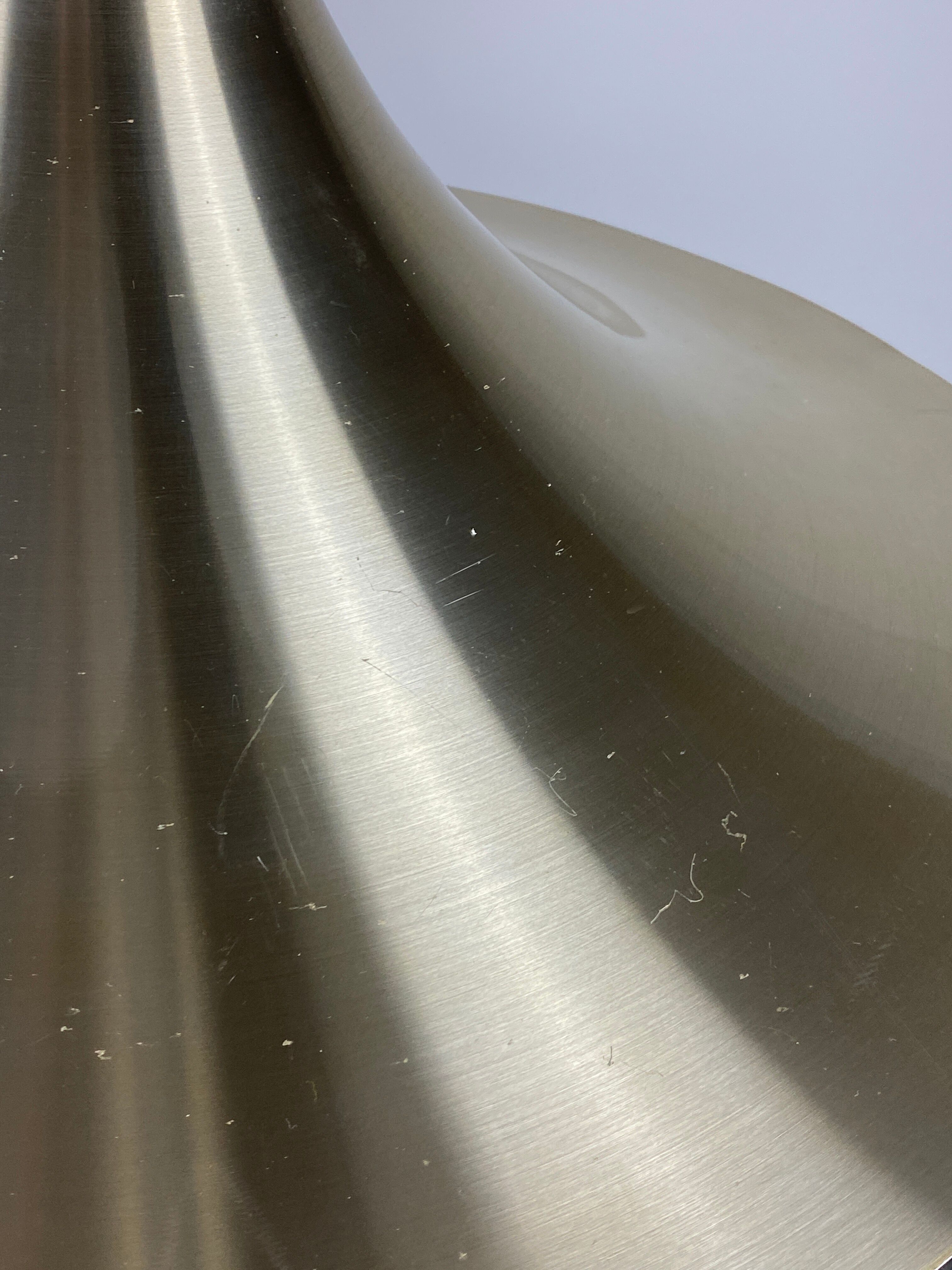 Trumpet shaped Pendant Lamp by Bent Nordsted for Lyskaer Belysning