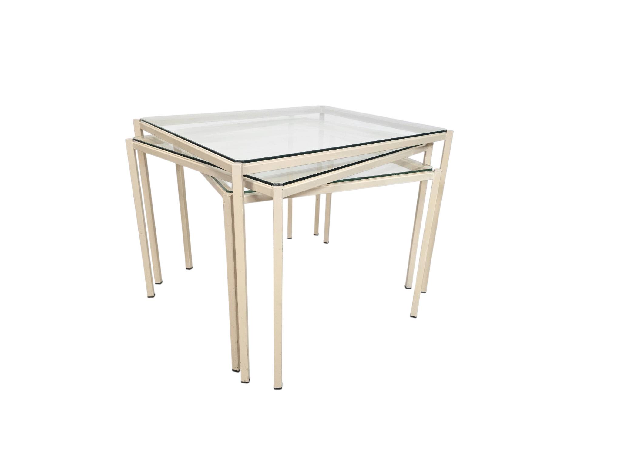 Side tables – mini set – nesting tables – Italian – 1970s