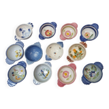 Henriot Quimper ear bowls 1960 to 1992