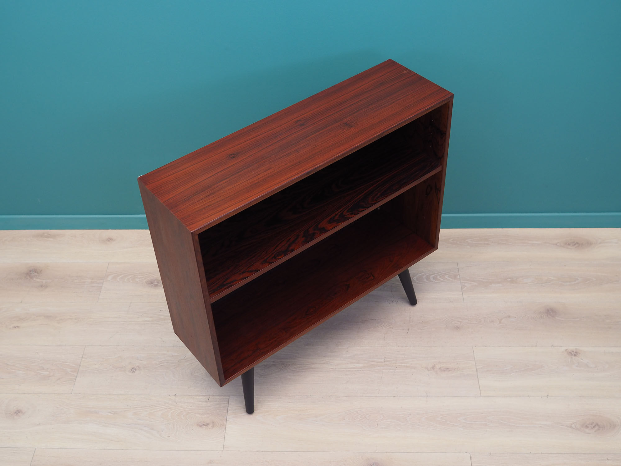 Rosewood bookcase, Danish design, 1970s, manufactured by Hjørnebo