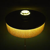 Vintage model G - 110 silk fringe floor lamp by Hans-Agne Jakobsson brass