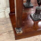 “Return from Egypt” console in mahogany, early 19th century