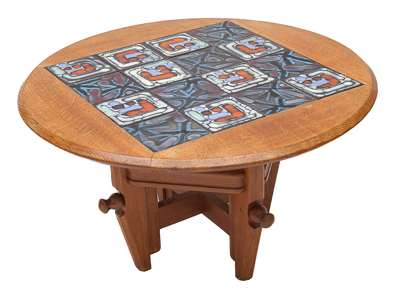 Monte-Baisse round table by Guillerme and Chambron