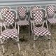 Rattan bistro chairs