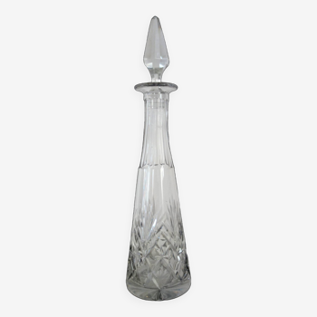 Old Saint Louis crystal decanter, Massenet model n°10