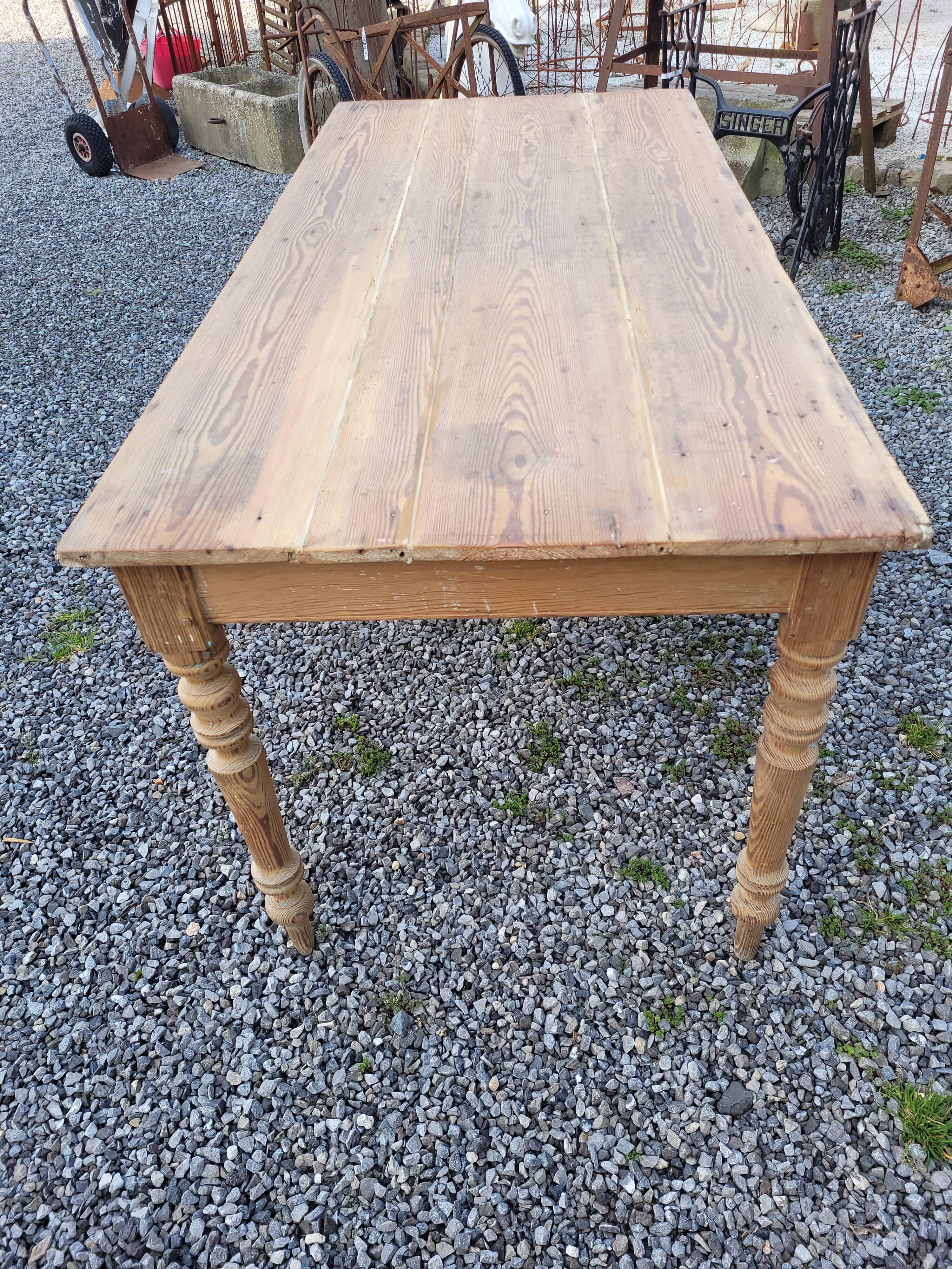 Old farmhouse table