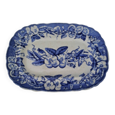Oval dish Jules Vieillard Bordeaux model Volubilis