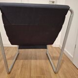 Two French Lounge Chairs from the 1980s