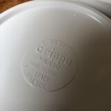 Set of 4 ashtrays playing cards crippa milano