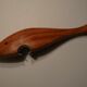 Bottle opener "Fish" in wood, vintage 1970s
