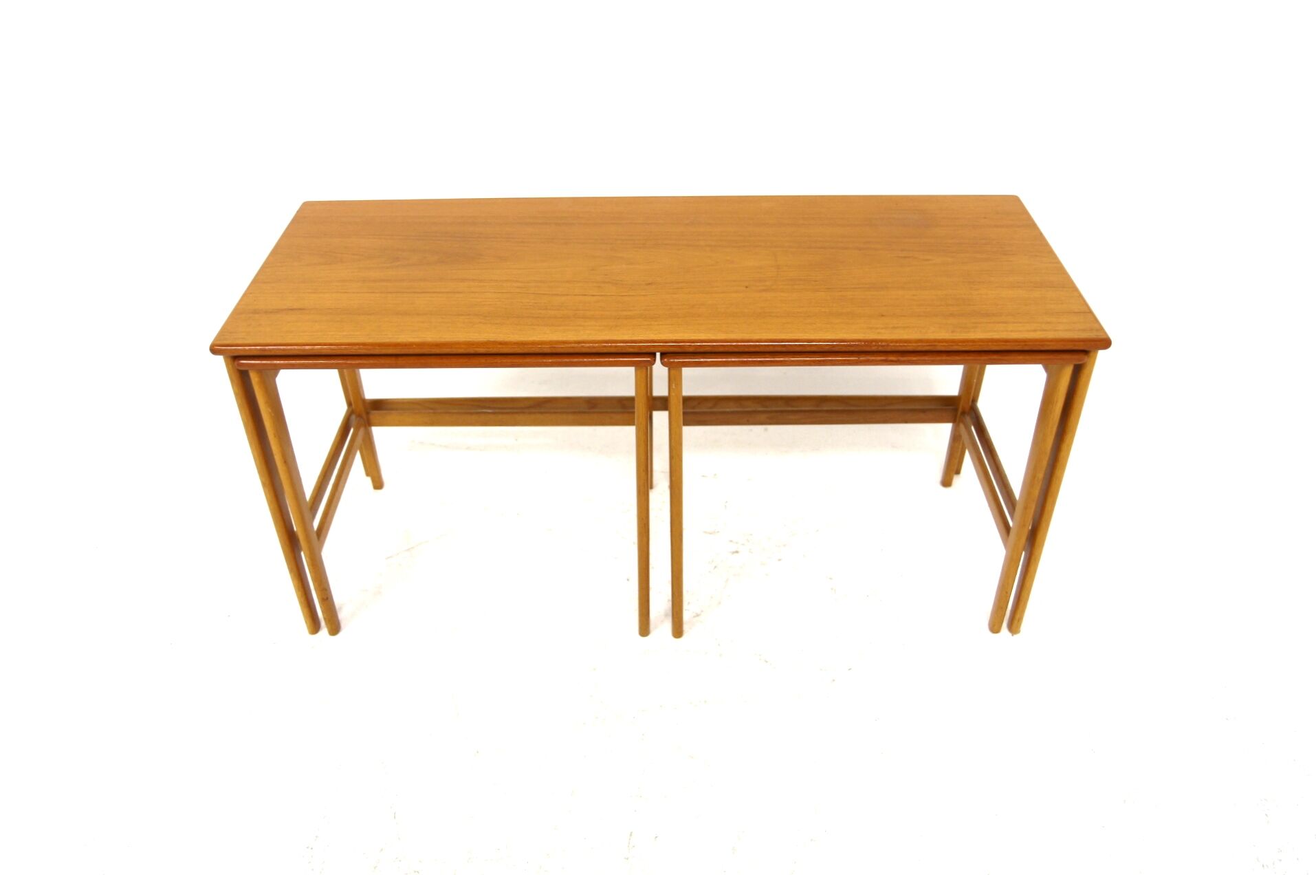 Teak "trundle" coffee table, Sweden, 1960